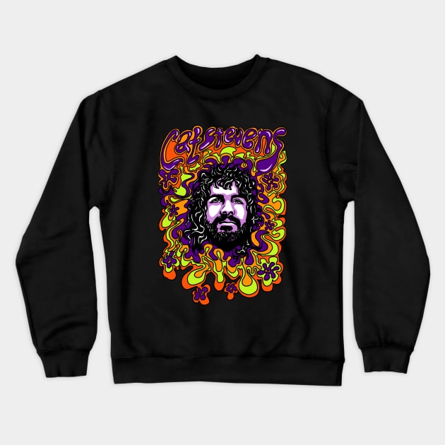 Cat Stevens Crewneck Sweatshirt by HelenaCooper